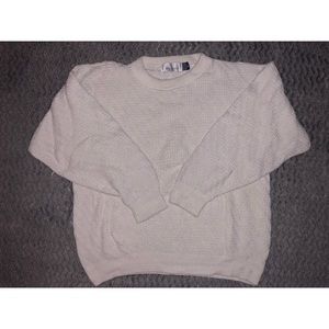 Men’s Bill Blass white sweater